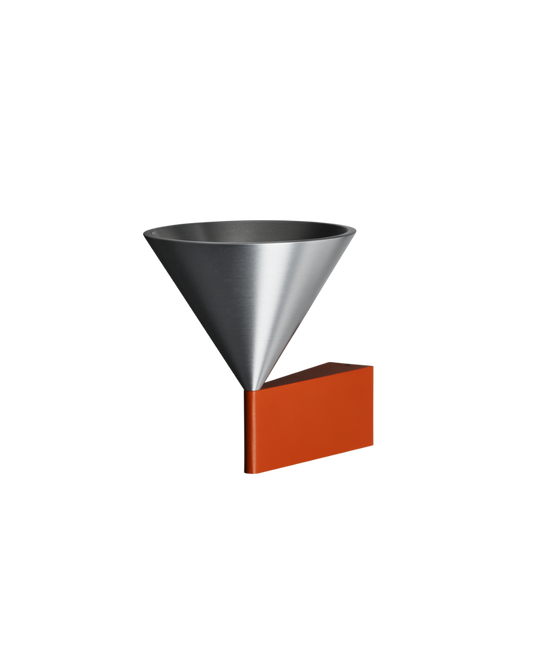 Apollo 14 / Red orange, aluminium